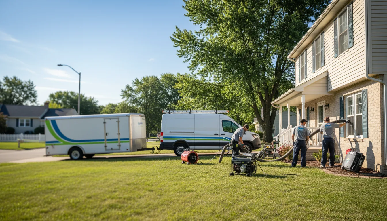 Flooded Basement Restoration And Cleanup With Repair in Paullina, IA near me